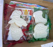 Load image into Gallery viewer, Aussie Christmas Cookie Cutters Father Xmas Gingerbread Man dab Koala Kookaburra Kangaroo Cookie stamp Fondant Embosser