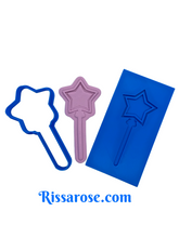Load image into Gallery viewer, princess wand cutter and debosser