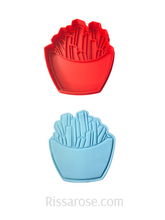 Load image into Gallery viewer, hamburger hot chips cookie cutter stamp father's day burger