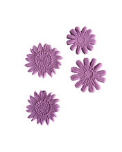 Load image into Gallery viewer, Flower bouquet set 1 - mother's day cookie cutter debossers leaf vase tag