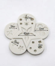 Load image into Gallery viewer, assorted flowers silicone mould - flowers, buds and leaves