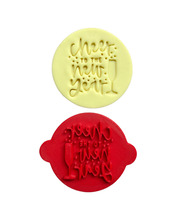 Load image into Gallery viewer, Happy New Year Cookie Fondant Stamps Embosse wine Glass chin chin 2023 Fireworks Celebrition
