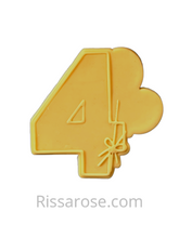 Load image into Gallery viewer, balloons number cookie cutter debosser bouquets heart 4