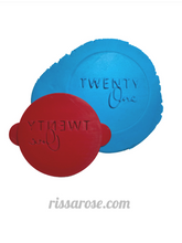 Load image into Gallery viewer, 21st birthday personalised name twenty one cookie fondant debosser raised stamp