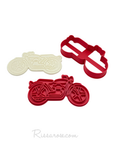 Load image into Gallery viewer, motorbike cookie cutter stamp classic race dirt bike motogp sport bike cruiser off-road