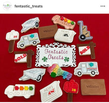 Load image into Gallery viewer, Post office Cookie Cutter Stamp folding trolley news paper Aus post Post fan Packing box