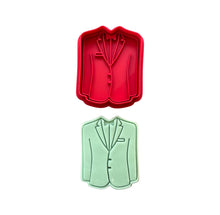 Load image into Gallery viewer, Wedding Cookie Cutter Stamp Groom Suit Bridal Gown Diamond Ring