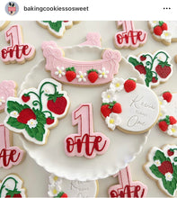 Load image into Gallery viewer, Fruit Silicone Mould banana peach pineapple corn Strawberry Cake Mould Fondant Decor Mould