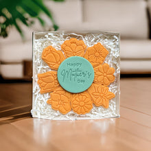 Load image into Gallery viewer, Mother's day flower platter cookie cutter embosser rose tulip cherry daisy