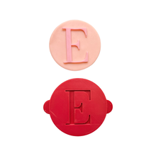 Load image into Gallery viewer, Mini Captial Alphabet Cookie Debosser Cupcake Raised up letter Birthday Easter