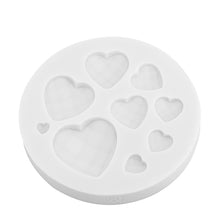 Load image into Gallery viewer, Hearts Silicone Mould love Valentine's Day dimond heart