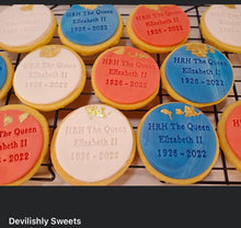 Load image into Gallery viewer, Queen Cookie Stamp HRH The Queen Crown Elizabeth II
