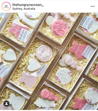 Load image into Gallery viewer, baby boy baby girl clothes cookie cutters and stamps set