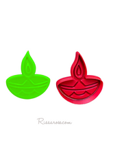 Load image into Gallery viewer, happy diwali lantern cookie fondant debosser happy diwali hinduism buddhism jainism lantern cutter debosser