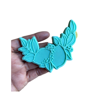 Load image into Gallery viewer, Lemon theme cookie cutter embosser half slice full slice baby shower
