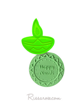 Load image into Gallery viewer, happy diwali lantern cookie fondant debosser happy diwali hinduism buddhism jainism