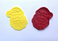 Load image into Gallery viewer, christmas cookie cutters - santa, elf, rudolph and xmas tree santa