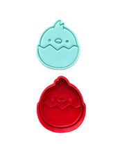 Load image into Gallery viewer, Easter Bunny pyo Cookie Cutter Stamp Bunny Girl Bunny Boy Chick Sheep Easter Eggs basket