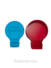 Load image into Gallery viewer, hot air balloon cookie cutter stamp oval round heart shape round shape