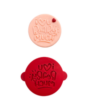 Load image into Gallery viewer, Love you bear much cookie cutters stamp debosser