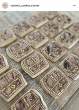 Load image into Gallery viewer, pirate cookie cutters stamps - hat map treasure box helm boat treasure box