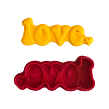 Load image into Gallery viewer, Valentine's cookie Bee mine theme bee cutter love debosser