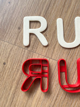 Load image into Gallery viewer, R U Ok? Letter cutter cookie cutter cake