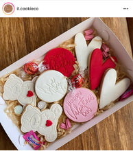 Load image into Gallery viewer, heart shape cutter xo texture stamp valentines day mother's day father's day