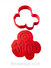 Load image into Gallery viewer, birthday anniversary number cookie cutter letter combined embosser debosser 1-10 8 / debosser