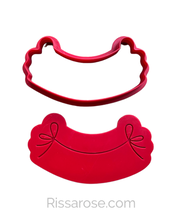 Load image into Gallery viewer, Banner Cookie Cutter Debosser Fondant Cutter Easter Valentine's baby shower
