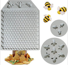Load image into Gallery viewer, bee mould beehive fondant mold sugarcraft soap