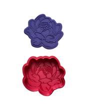 Load image into Gallery viewer, Flower bouquet set 1 - mother&#39;s day cookie cutter debossers leaf vase tag
