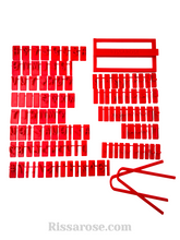 Load image into Gallery viewer, signature font alphabets set numbers symbols set with dual holder full set