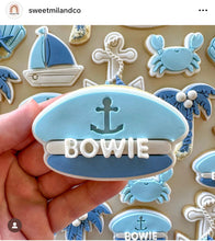 Load image into Gallery viewer, Sailing cookie cutter stamp lighthouse boat helm anchor sun swimming ring