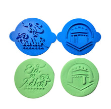 Load image into Gallery viewer, eid al-adha cookie stamps goat kaaba islamic holiday both