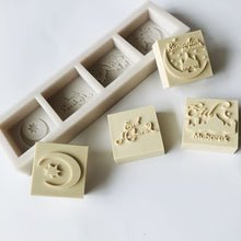 Load image into Gallery viewer, eid mubarak silicone mould ramadan mubarak fondant eid al-fitr mosque chocolate mould