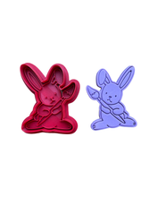 Load image into Gallery viewer, Easter PYO cookie cutter painting rabbit egg cute chicken paintbrush chubby carrot
