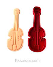 Load image into Gallery viewer, Music theme cookie cutter stamp - Drum Grand Piano Violin Microphone Saxophone Guitar Keyboard Keyboard