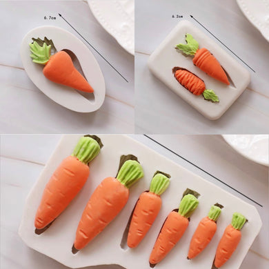 carrots silicone mould easter cupcake cake mould all 3