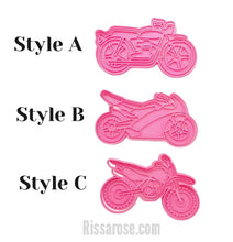 Load image into Gallery viewer, motorbike cookie cutter stamp classic race dirt bike motogp sport bike cruiser off-road