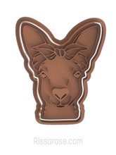 Load image into Gallery viewer, australian day cookie cutter stamp - kangaroo kaola sunglasses australian map kangaroo