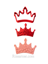 Load image into Gallery viewer, crown cutter embosser - princess tiara birthday
