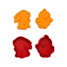 Load image into Gallery viewer, Easter Rabbit cookie cutter egg hunt chicken Egg Australia Easter cookie cutter