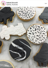 Load image into Gallery viewer, Music theme cookie cutter stamp - music note treble clef quarter beat Cello saxophone