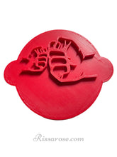 Load image into Gallery viewer, father's day cookie stamps - dad son fist best friend for life fists only