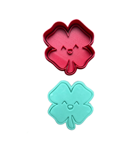 Load image into Gallery viewer, Saint Patrick's Day Cookie Cutter Stamp Pot Hat Clover Beer Leaf Rainbow