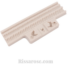 Load image into Gallery viewer, rope and knots silicone mould 3 rope cavities plus 3 knots cavities