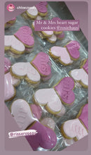 Load image into Gallery viewer, Mr Mrs Wedding cookie debosser