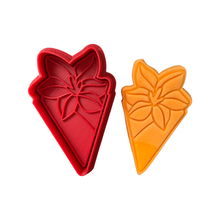 Load image into Gallery viewer, Mother's day flower platter cookie cutter embosser rose tulip cherry daisy