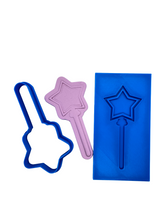 Load image into Gallery viewer, princess wand cutter and debosser